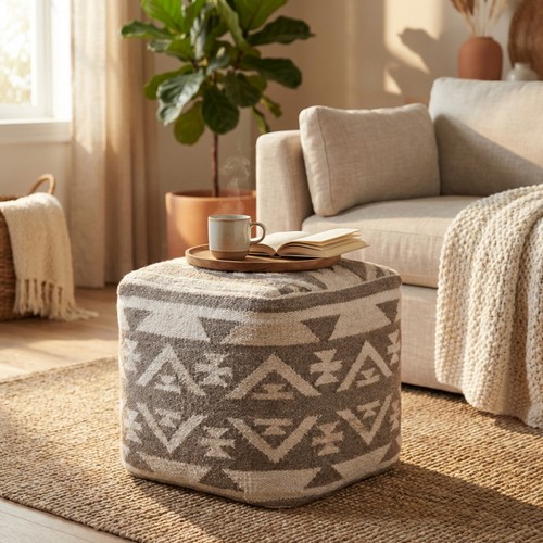 Dechome pouf poggiapiedi - pouf,