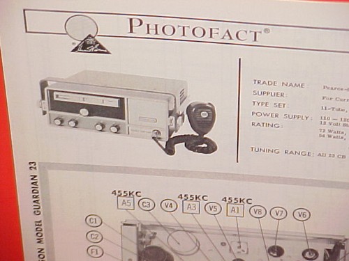 1965 pearce simpson - pearce-simpson, radio