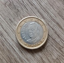 Moneta da 1 euro Spagna 2001