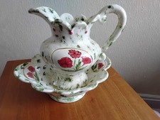 Vintage Handpainted Glazed