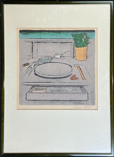 Litografia bruno caruso - litografia, natura