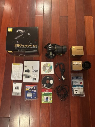 Nikon d90 dslr 105mm - d90, vr