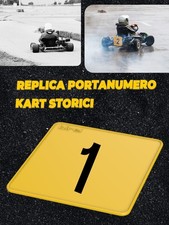 Portanumero kart storici