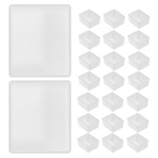  100 Pcs Pentole Per Pittura Ad Acquerello Tavolozza Di Vernice Plastica