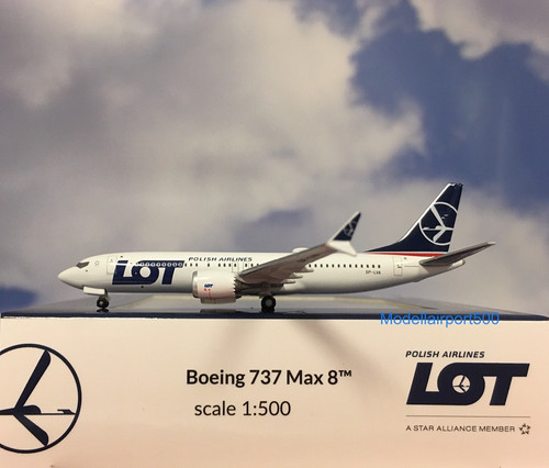 Herpa wings 500 boeing - 1:500, 737