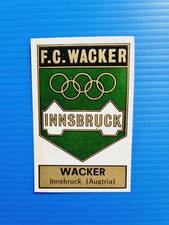 FIGURINA WACKER INNSBRUCK AUSTRIA CALCIATORI 1971-1972 71-72 PANINI RECUPERATA
