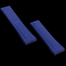 Cinturino Gomma Blu Chiaro per Professionali Rolex Oro