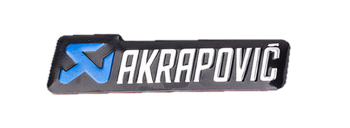 Adesivo akrapovic alluminio - akrapovic,
