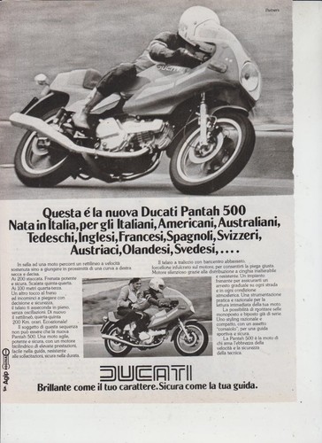 Advertising pubblicità moto - pubblicità,