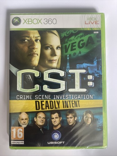Csi deadly intent xbox - csi:,
