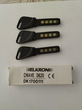  3 Chiavi antifurto Elkron DK20 