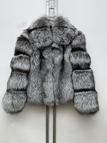 Pelliccia volpe argentata - pelliccia,