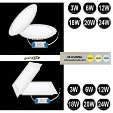 FARETTO LED PANNELLO 3 COLORI