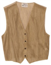 Gilet uomo vintage scamosciato