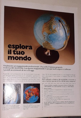 Pubblicità agostini - pubblicità,