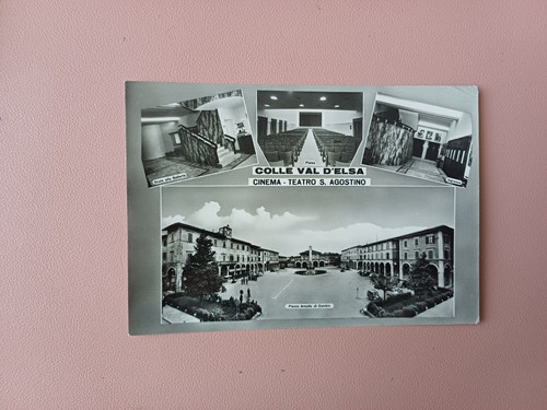Cartolina colle val - cartolina,