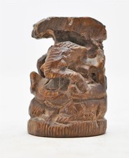 Antico IN Legno Dio Ganesha