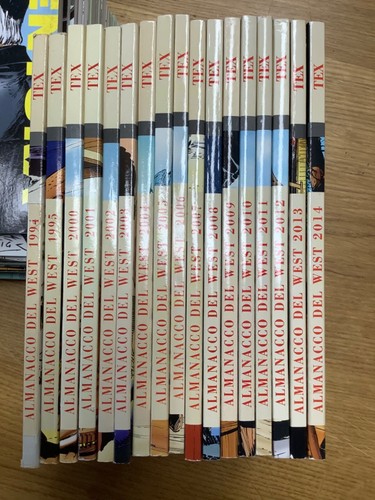 Tex almanacco del west - almanacco,