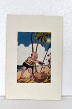 Vintage Hicks Whisky Pubblicità Litografia Stampa Un Uomo È Si Versa IN Vetro "