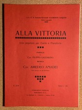 Spartito musica -ALLA