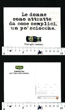 CARTOLINA PUBBLICITARIA - DERBY BLUE - LEMONLIME PER TIPI SORRIDENTI -56541