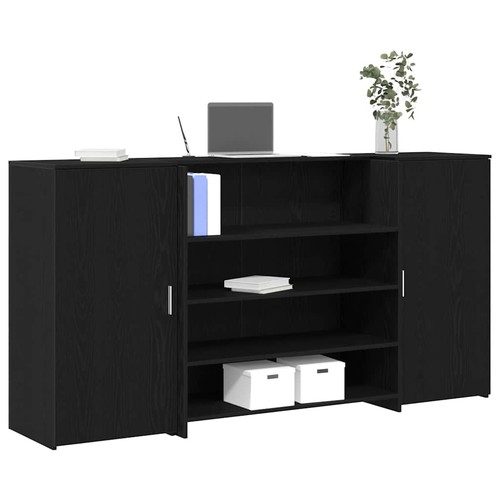Scrivania per reception - reception, rovere