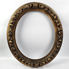 Antica CORNICE OVALE Legno