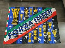 Bandiera Inter autografata