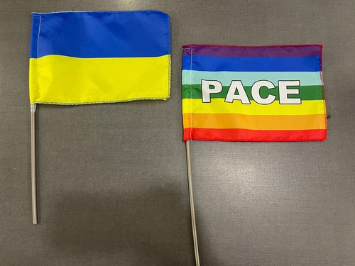 Set bandierine pace e - pace,