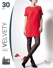 3/6 COLLANT - VELVETY 30 DEN - IBICI TUTTO NUDO SEMI VELATO MICROFIBRA LYCRA