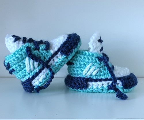 Scarpe all uncinetto bambino - scarpe,
