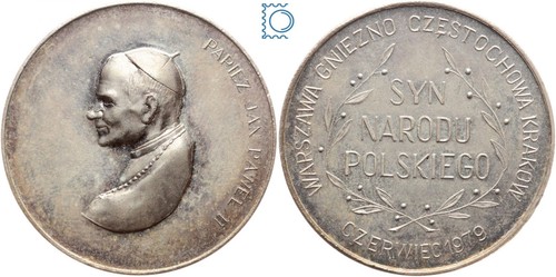 Medaglia polonia 1979 - 1979, giovanni