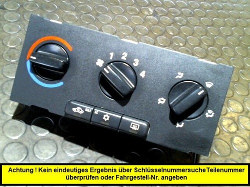 Azionamento riscaldamento opel - azionamento,
