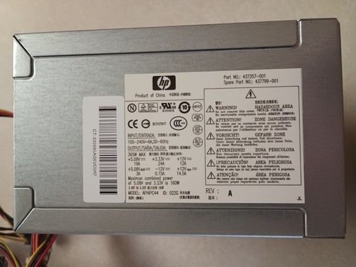 Ricambio alimentatore 365w - alimentatore, hp