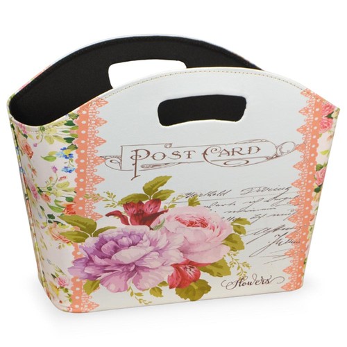 Borsetta contenitore flowers - contenitore,