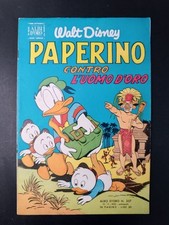 fumetto Albo d'Oro Walt Disney PAPERINO e l'uomo d'oro - n 357 - 1952