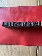 Set vecchi Timbri in legno composto da  12 Pezzi 