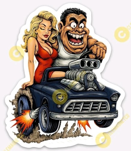 Classic muscle car - classic,