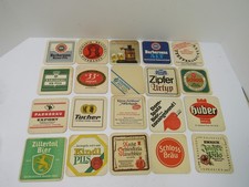 20 Sottobicchieri Pubblicitari Vintage Bevande Birra Hotel Eventi Usati COSÌ COME SONO LOTTO E