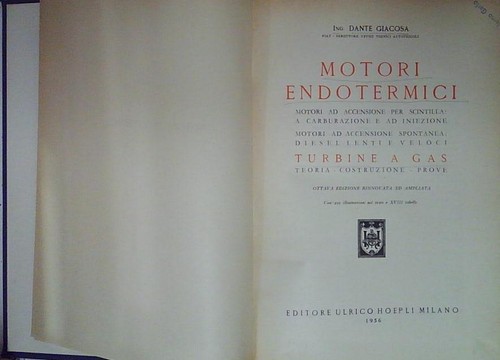 Giacosa motori endotermici - giacosa,