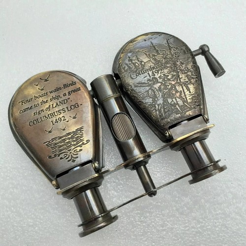 Antico binocolo vintage per