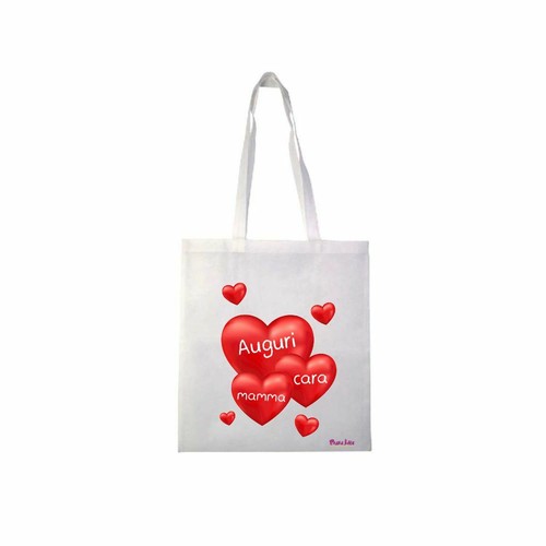 Borsa 36x40 scritta - borsa, auguri