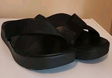 UGG Emily 1119491 sandalo nero con plateau a rete taglia 8,5