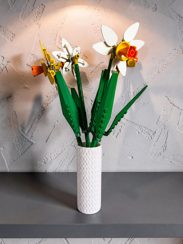 Vaso per lego icone narcisi - lego,