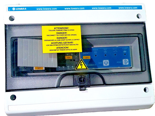 Quadro elettrico monofase per
