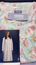OFFERTA Camicia da notte donna Cotone 100% Linclalor manica lunga estiva leggera