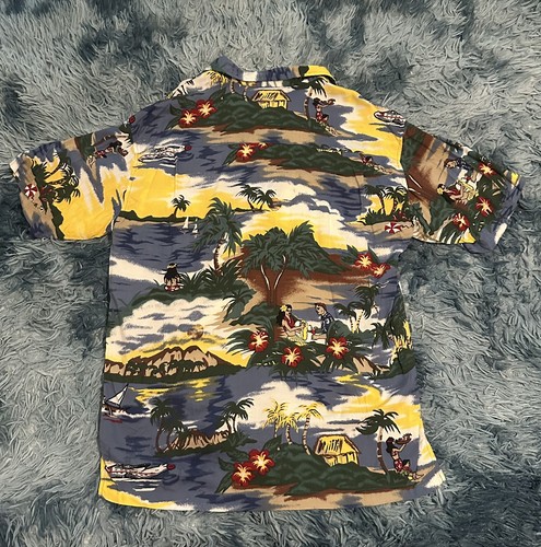 Camicia uomo hawaiana vintage - uomo,