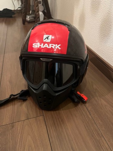 Shark full face - full, red