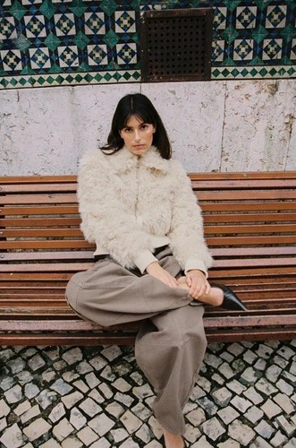 Giacca bomber zara pelliccia - zara,