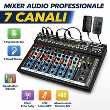 Mixer Audio 7 Canali
